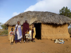 Podařilo se mu dokonce přespat u Masajů