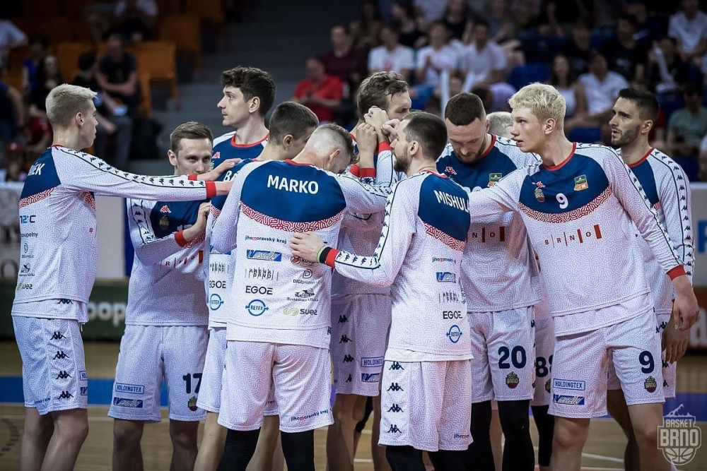 Brněnští basketbalisté přetlačili Ústí a slaví historický bronz