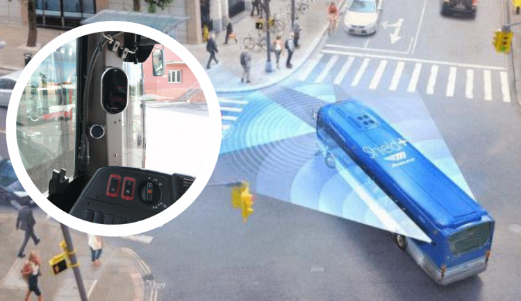 Autobusy v Brně mají kamery, které brání kolizím s cyklisty a chodci