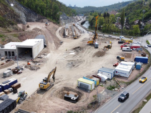 Brno pozoruje, jak roste městský okruh. Silničáři se pochlubili unikátními snímky