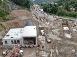 Brno pozoruje, jak roste městský okruh. Silničáři se pochlubili unikátními snímky