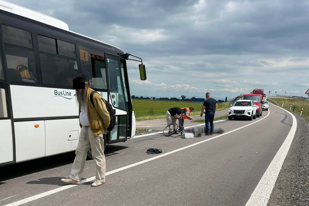 Během jednoho dne policie v kraji řešila pět nehod, ve kterých figurovali cyklisté nebo motorkáři