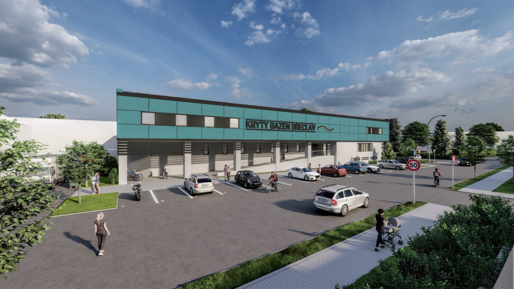 Břeclav touží po opravě bazénu a koupaliště za necelou půl miliardu korun