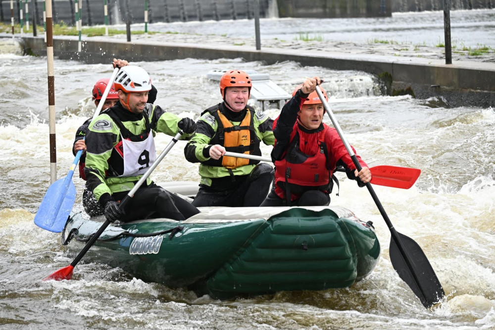 Závodilo se na Trojském kanále.