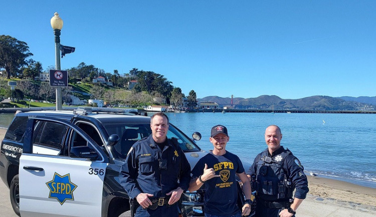 Vždycky jsem chtěl pomáhat lidem, říká strážník z Liberce David Fischer. Splnil si sen a absolvoval stáž v USA