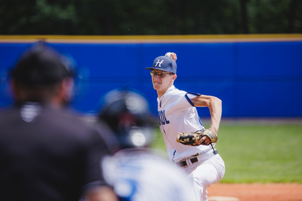 Sokol Hluboká porazil v sérii Olympii Blansko 3:0 na zápasy a Martin Mužík trefil ve dvou domácích utkáních tři  homeruny