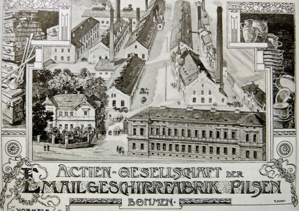 Plzeňská továrna Bartelmus v době největšího rozmachu