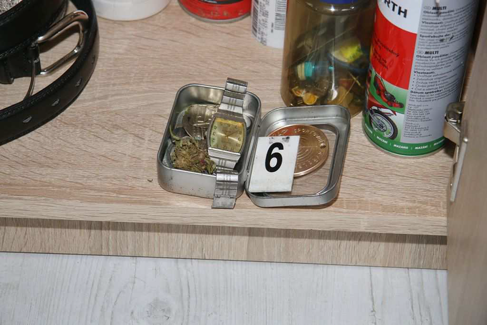 Přerovští kriminalisté zadrželi drogového dealera. Při prohlídce našli marihuanu i pervitin