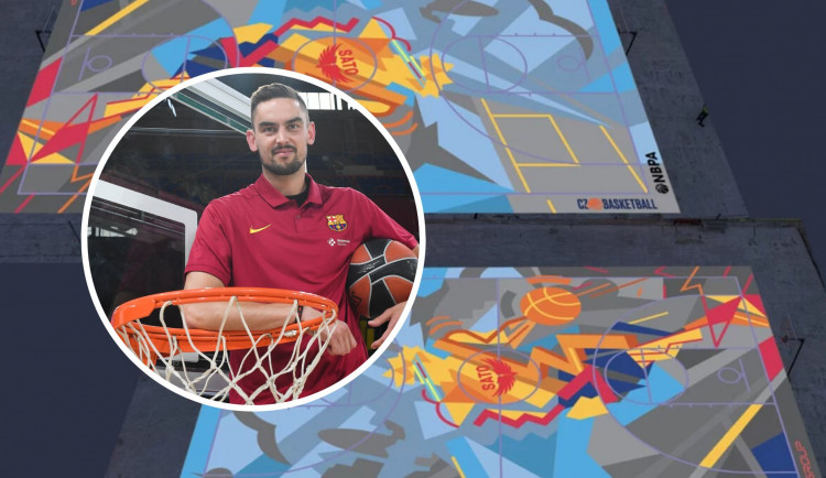 VIDEO: Tomáš Satoranský renovuje plácek, kde začínal. Hřiště na Žižkově připomene atmosféru USA