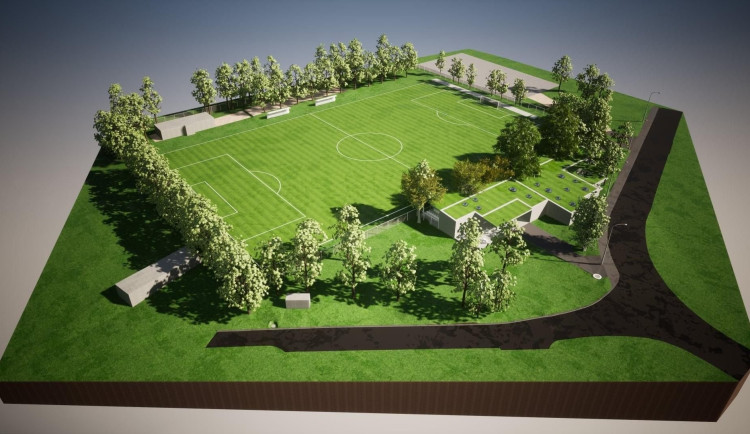 VIZUALIZACE: Důležitý krok pro Union Břevnov, podívejte se na novou podobu hřiště