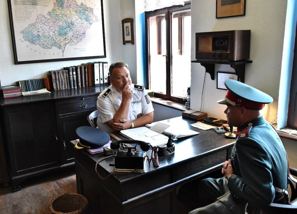 Policisté navštívili Četnickou stanice Kuřim