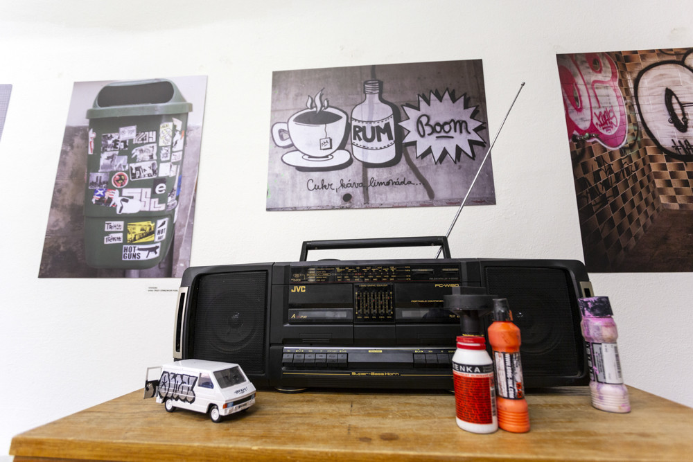 Unikátní výstava představuje olomouckou street art a graffiti scénu za posledních třicet let