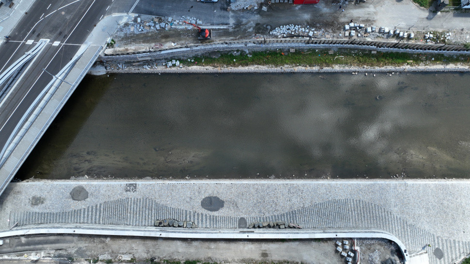 Olomoucká náplavka má být na podzim hotová. Cyklostezka nikdy v projektu nebyla, zní z magistrátu