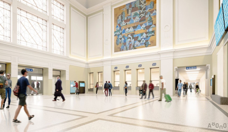 Rekonstrukce budějckého nádraží vyjde minimálně na 755 milionů korun. Hotová bude v prosinci 2023.