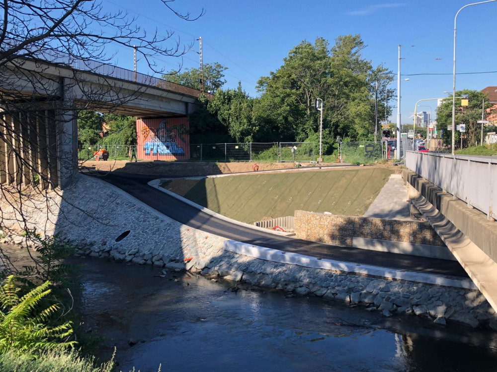 Cyklisté v Brně se radují. Podjezdu u čtyřproudovky se dočkají na konci léta