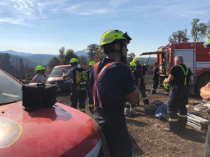 Fotky a videa vám něco řeknou, realita byla ale mnohem horší, říká velitel hasičů zasahujících v Hřensku