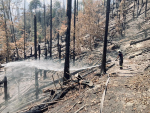 Fotky a videa vám něco řeknou, realita byla ale mnohem horší, říká velitel hasičů zasahujících v Hřensku