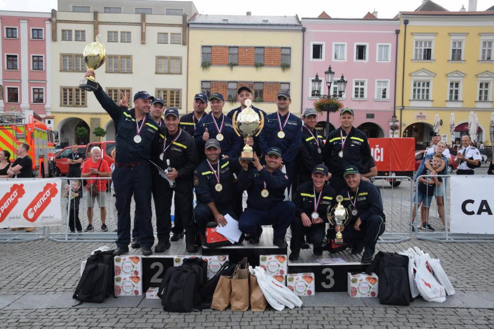 Brněnští hasiči zabodovali ve vyprošťovací soutěži. Přivezli zlato