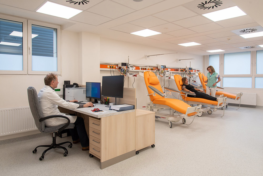 Kardiologie v olomoucké fakultní nemocnici získala nové prostory. Stacionář umožní zkrácení hospitalizace