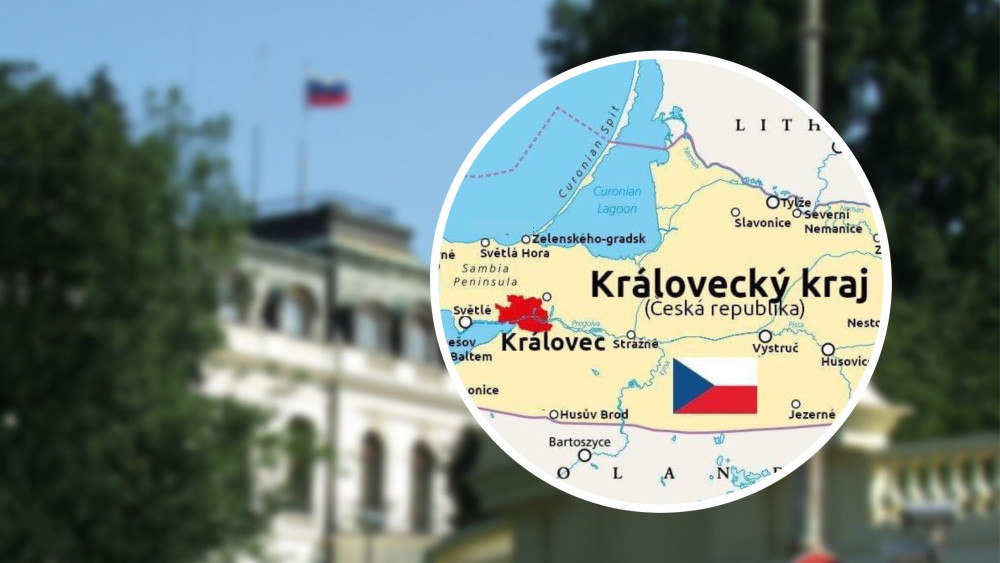 Studenti vyhlásí před ruskou ambasádou výsledky referenda o připojení Královce k Česku