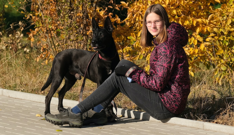 Zuzana Marečková s Aranem.