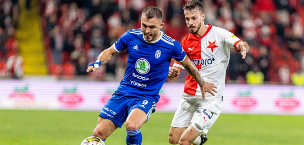 Fotbalisté Slavie porazili Mladou Boleslav 2:1