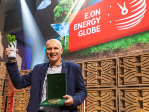 Milan Kazda, starosta obce Kněžice, získal cenu poroty i ocenění za třetí místo u veřejnosti