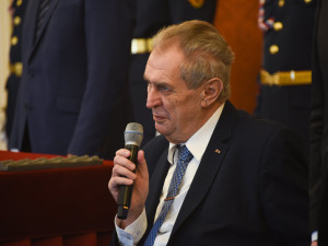 Řád Bílého lva Zeman udělil Třem králům nebo Zelenskému