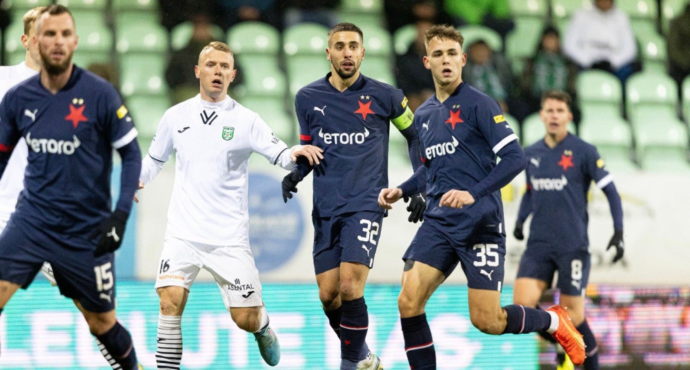 Poslední zápas roku oslavili fotbalisté Slavie výhrou.