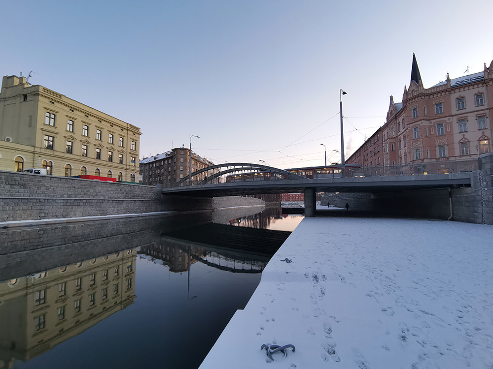 Protipovodňové dílo u centra Olomouce je hotové. V okolních ulicích se ale uzavírky ještě protáhnou