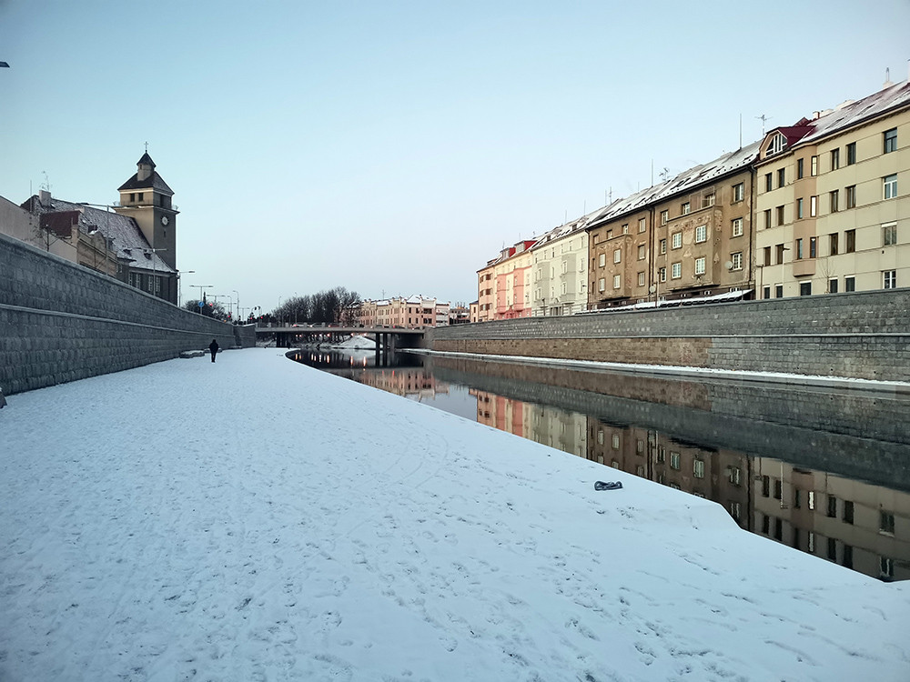 Protipovodňové dílo u centra Olomouce je hotové. V okolních ulicích se ale uzavírky ještě protáhnou