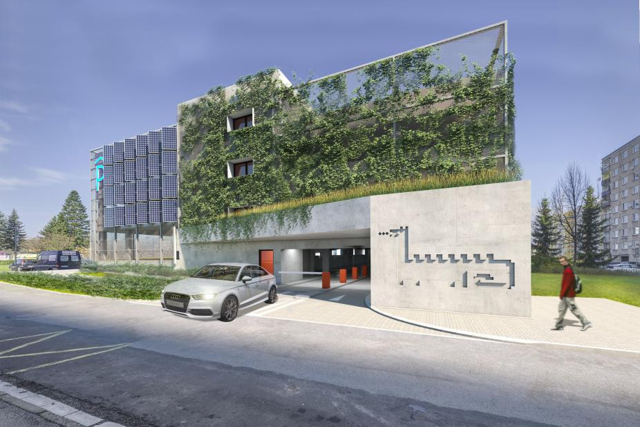 Trutnov chce postavit parkovací dům pro obyvatele sídliště Zelená Louka. Někteří místní jsou proti