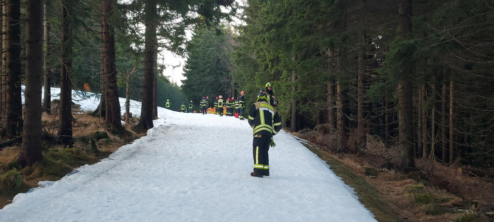 Pátrací akce se znovu rozjela v 8. hodin ráno
