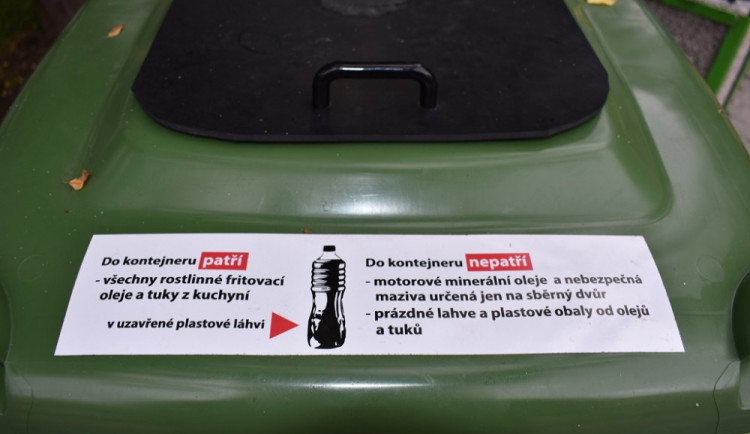 V Liberci přibydou v tomto roce popelnice na sběr tuků z domácností