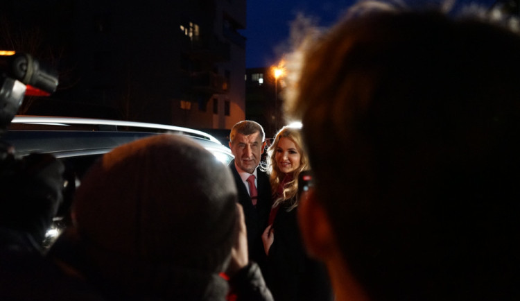 Andrej Babiš a jeho žena Monika.