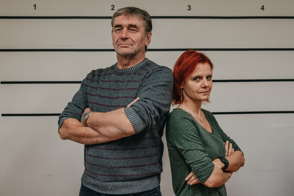 Kapitánka Michaela Nosková a její kolega kapitán František Müller představí veřejnosti závažné kauzy