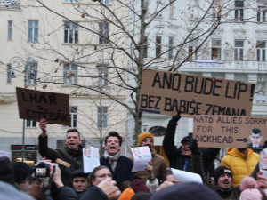 Odpůrci by klidně zvolili i Putina, abych nebyl prezident, hlásal v Brně Babiš