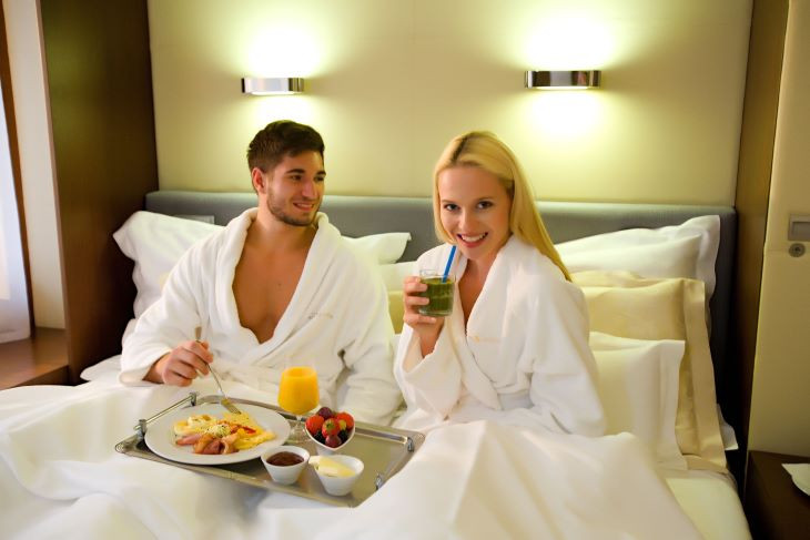Spa hotel Lanterna na Valentýna nabízí romantický víkend, valentýnské menu i pralinkovou dílnu