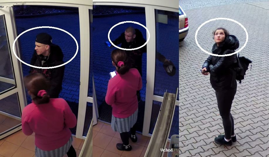 Policie pátrá po totožnosti těchto dvou osob