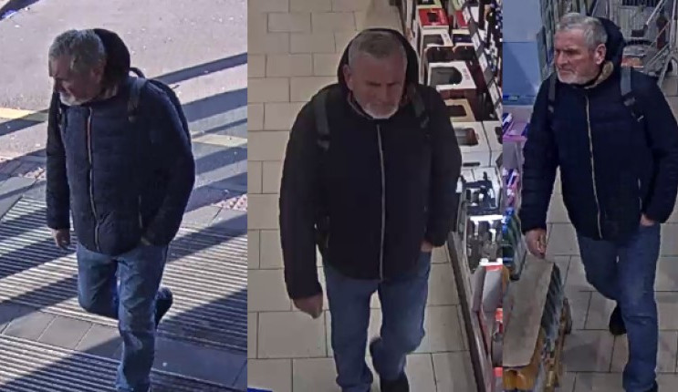 Zloděj ukradl muži peněženku z krabice s nákupem. Pátrá po něm policie