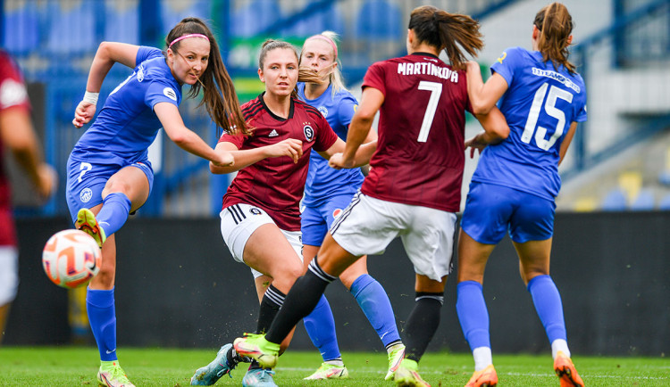 Ženy Slovanu obraly Spartu na jejím hřišti. Jsou zase třetí a sní o kvalifikaci Ligy mistryň