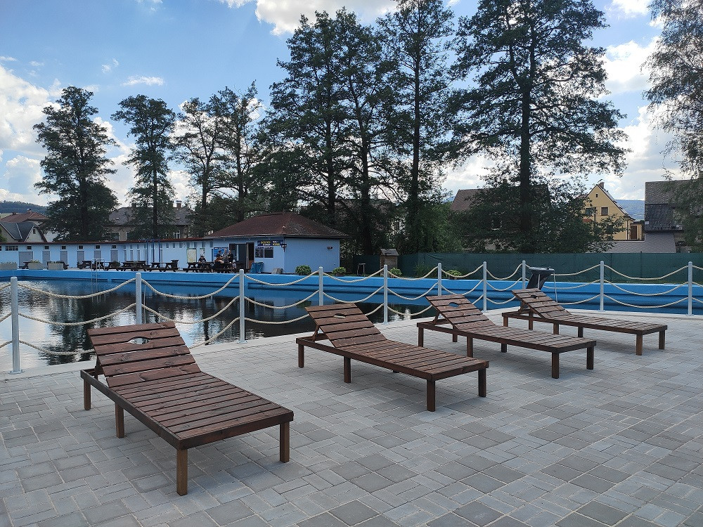 Koupaliště v Chrastavě.