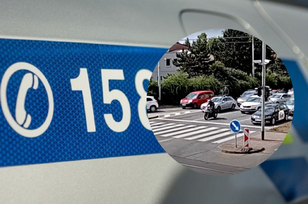Dva zběsilí řidiči aut svištěli Brnem. Na křižovatce smetli motorkáře a ujeli