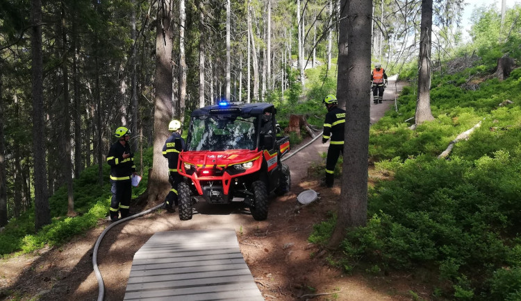 Hasiči pořídí k zásahům ve špatně přístupném terénu nové čtyřkolky