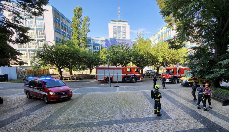 Hasiči zasahovali u požáru v laboratoři vysoké školy