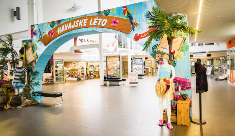 V Aquapalace Praha je Havaj