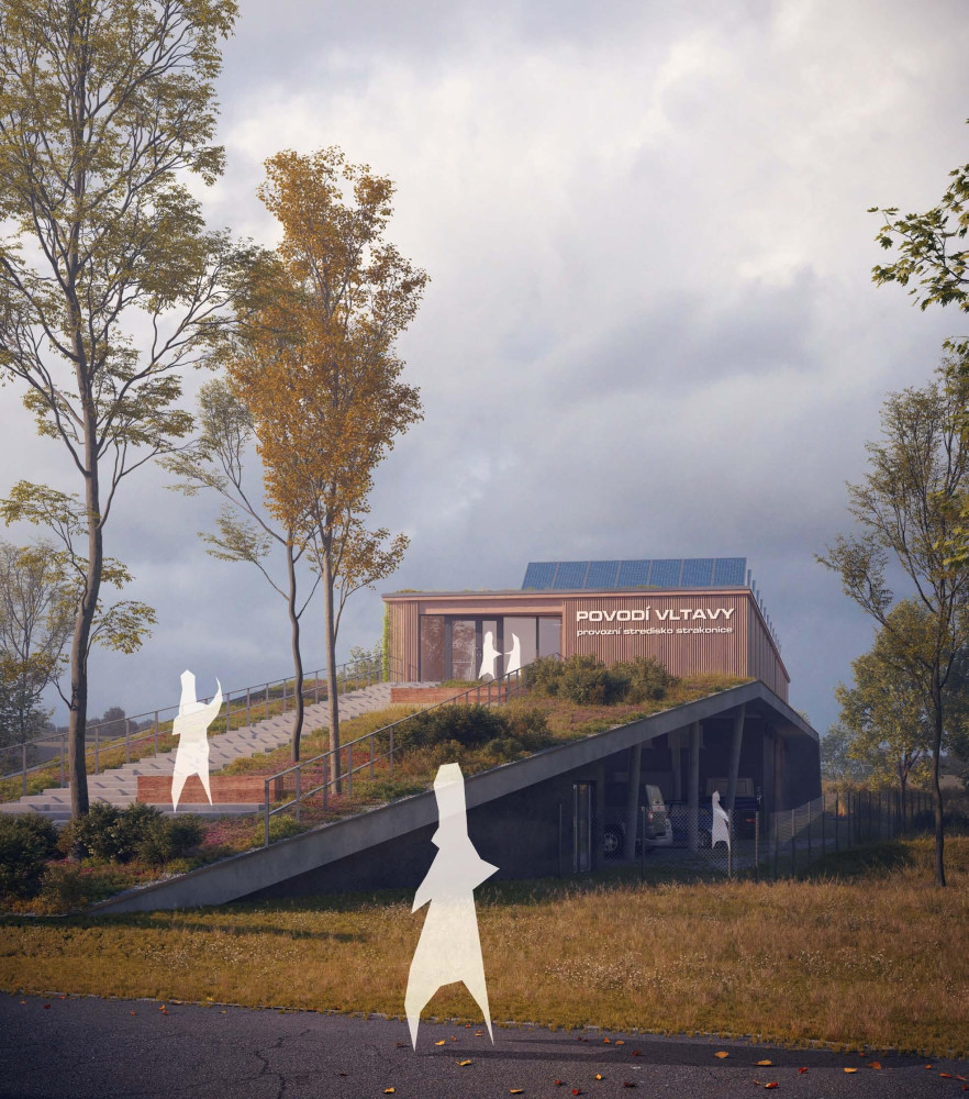 Povodí Vltavy začne v roce 2025 stavět středisko ve Strakonicích, za 85 milionů korun