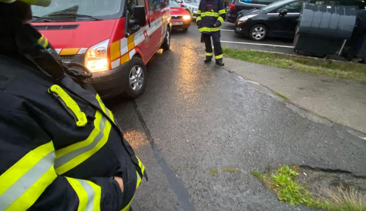 Na sídlišti v České Lípě hořel panelák. V rozvodné skříni pak našli potkana