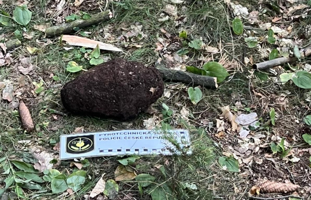 Úlovek houbařů. V lese za sídlištěm našli kromě hřibů i hlavici Panzerfaustu