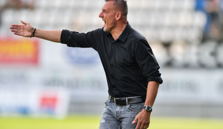 Střelba jak od dorostenců, Frýdek bude chybět. Trenér Slovanu Kozel hodnotil prohru v Olomouci